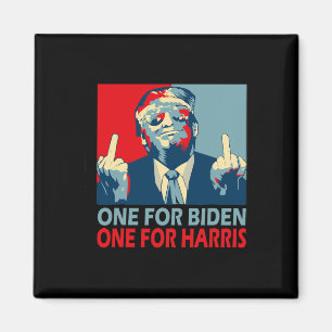 Aimant Milieu Finger Biden Harris Républicain Américain F