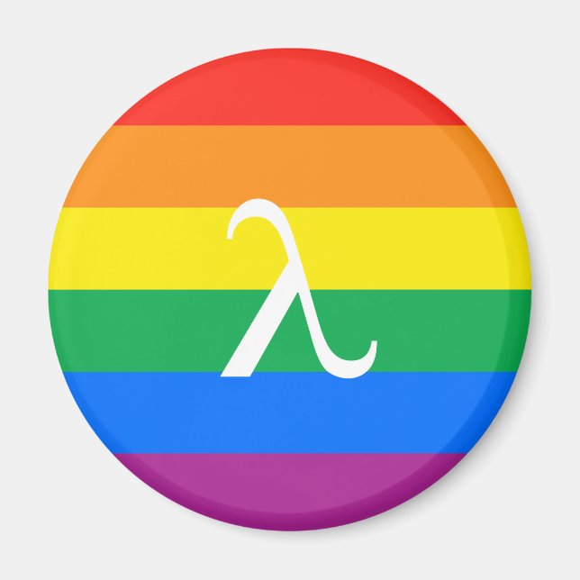 Aimant Militantisme Gay Pride (Devant)