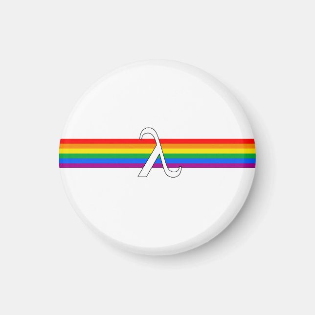 Aimant Militantisme Gay Pride (Devant)