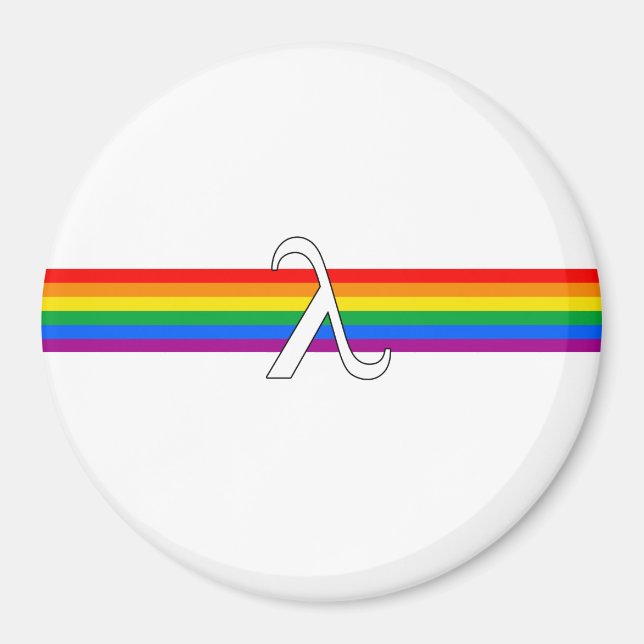 Aimant Militantisme Gay Pride (Devant)