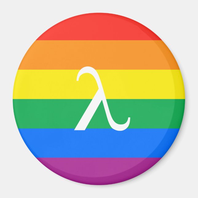 Aimant Militantisme Gay Pride (Devant)