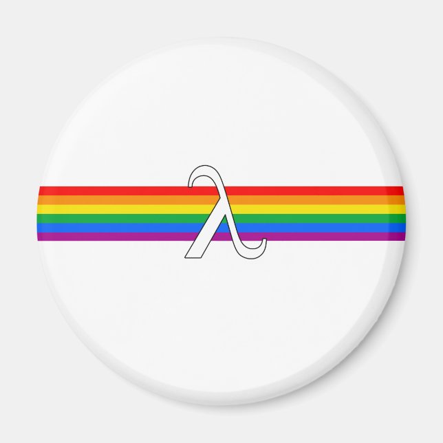 Aimant Militantisme pour la fierté gay (Devant)