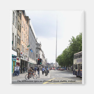 Aimant Millennium Spire, Dublin, Irlande