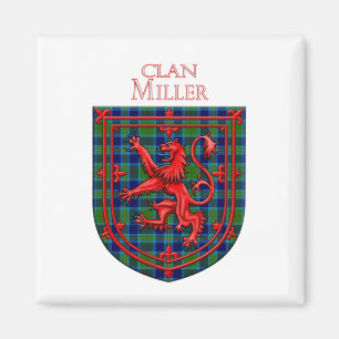 Aimant Miller Tartan Scottish Plaid Lion Rampant