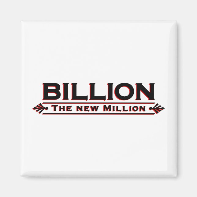 Aimant Milliard De Nouveaux Millions (Devant)