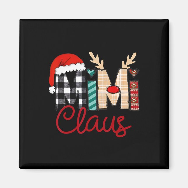 Aimant Mimi Claus Renne Noël  (Devant)