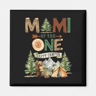 Aimant Mimi du seul campeur heureux 1er anniversaire camp