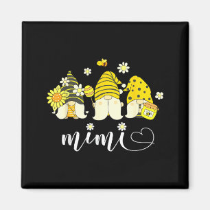 Aimant Mimi grand-mère femmes gnomes mignons thème fête d
