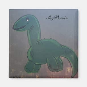 Aimant Mince dinosaure
