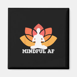 Aimant Minceux Af Drôle comme un mème Yoga Méditation Mèm