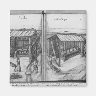 Aimant Mine d'argent de La Croix-aux-Mines, Lorraine