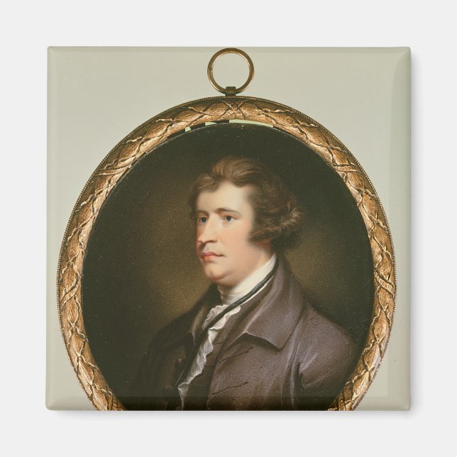 Aimant Miniature d'Edmund Burke, 1795 (Devant)