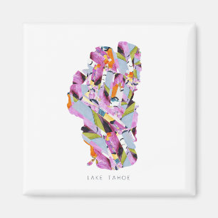 Aimant miniature Silhouette du lac Tahoe