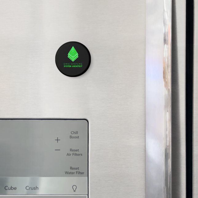 Aimant Minimalisme Rétro-Futurisme Technologie Omni Syste (In situ (réfrigérateur))