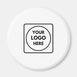 Aimant Minimaliste Moderne Marque de Logo d'Entreprise