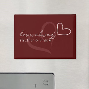 Aimant Minimaliste Moderne Romantique Chic Saint-Valentin