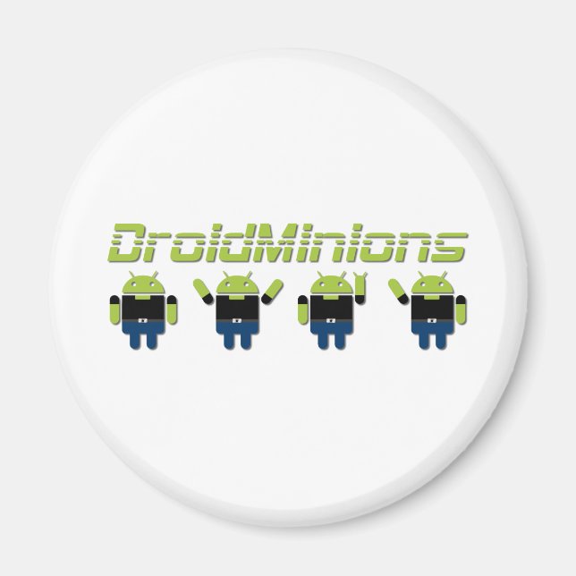 Aimant Minions Droid (Devant)