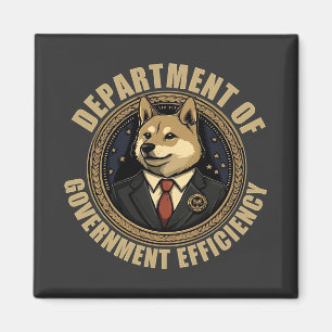 Aimant Ministère De L'Efficacité Gouvernementale Chien De