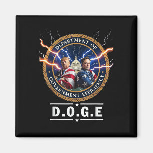 Aimant Ministère De L'Efficacité Gouvernementale Doge Tru