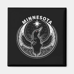 Aimant Minnesota fou lun rebelle nouveau drapeau de l'Éta