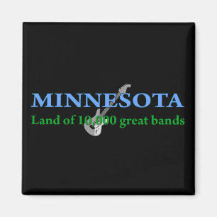 Aimant Minnesota - Terre de 10 000 bandes