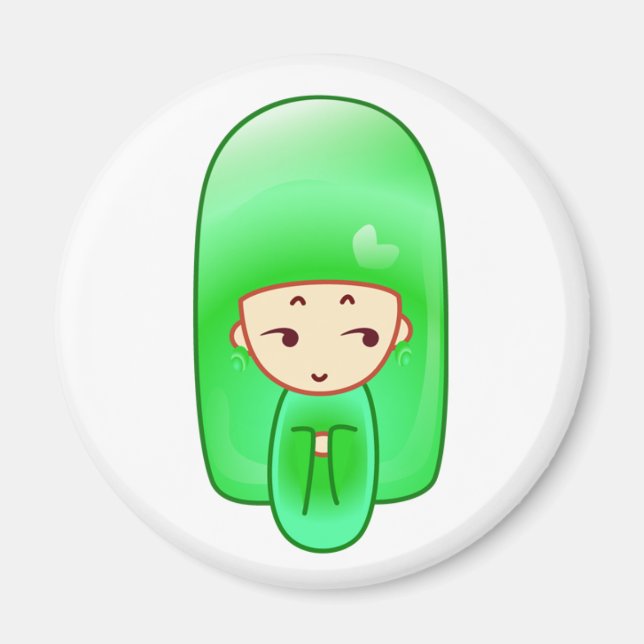 Aimant Mint kokeshi (Devant)