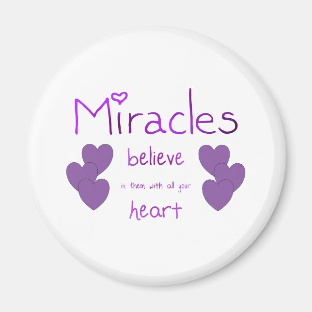 Aimant Miracles (Devant)