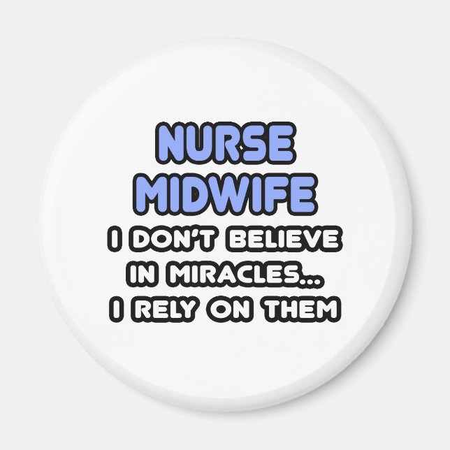 Aimant Miracles et infirmière sages-femmes (Devant)