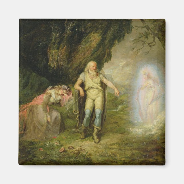 Aimant Miranda, Prospero et Ariel, de "The Tempest" par (Devant)