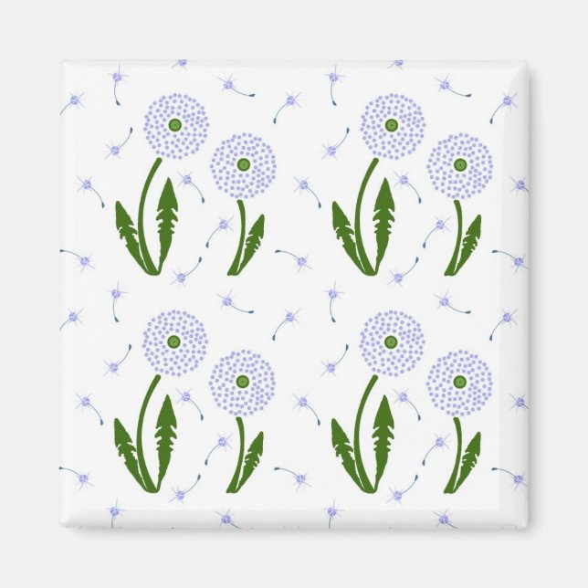 Aimant Miroir de poche Dandelion (Devant)