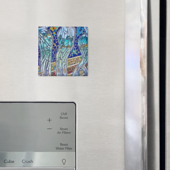 Aimant Miroir, miroir, dis-moi... (In situ (réfrigérateur))