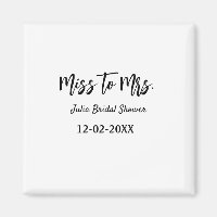 Miss à Mrs enterrement de vie de jeune fille chic
