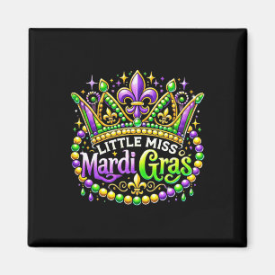 Aimant Miss Mardi Gras 2025 New Orleans Femmes Enfants