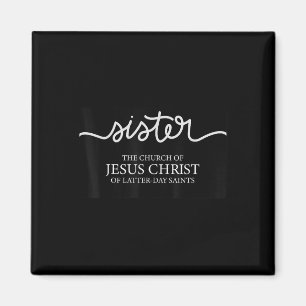 Aimant Missionnaire de sœur drôle L'Église de Jésus-Chris
