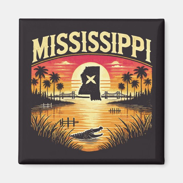 Aimant Mississippi (Devant)