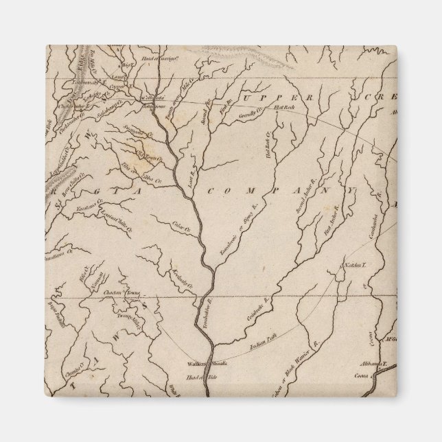 Aimant Mississippi Territoire 4 (Devant)