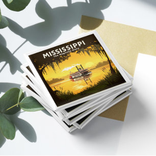 Aimant Mississippi vintage
