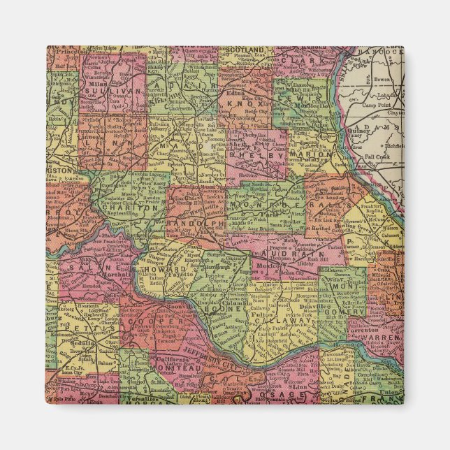 Aimant Missouri 8 (Devant)