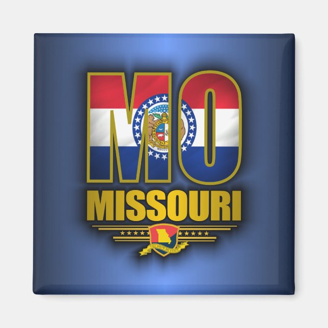 Aimant Missouri (MO) (Devant)
