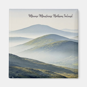 Aimant Misty Mourne Mountains Northern Ireland Travel