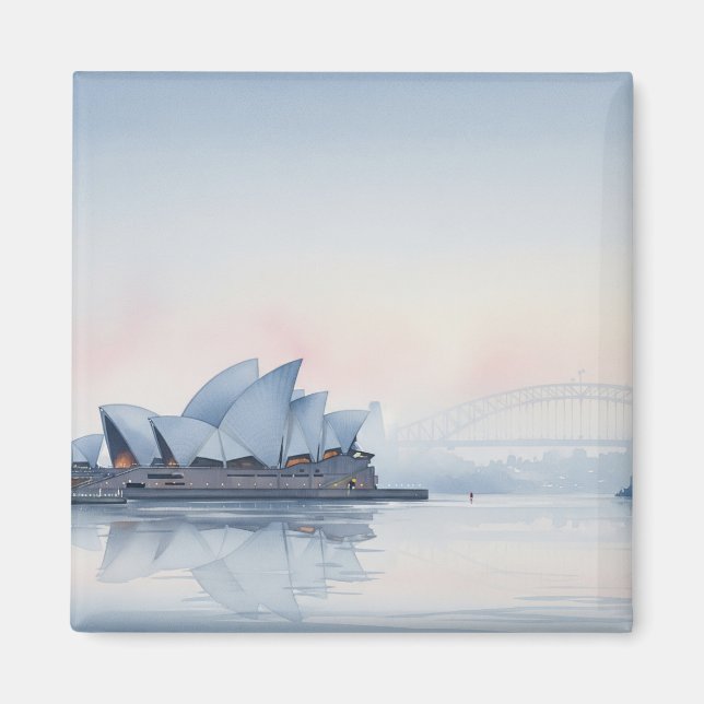 Aimant Misty Sydney Opera House Australie (Devant)