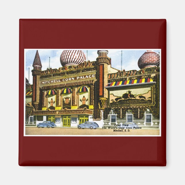 Aimant Mitchell Corn Palace, Mitchell, Dakota du Sud (Devant)