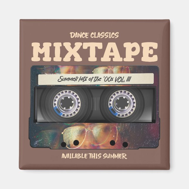 Aimant Mixtape de Classiques de Danse Tubes de l'Été des  (Devant)