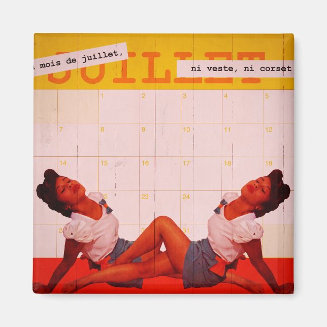 Aimant Mlle Juillet (Devant)