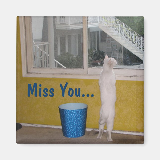 Aimant Mlle Vous... Magnet! (Devant)