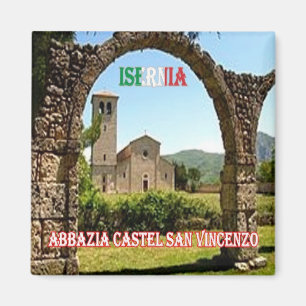 Aimant MLS017 ISERNIA Abbey Castel San Vincenzo - Fridge