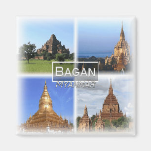 Aimant MM0010 Asie, Myanmar, Bagan, réfrigérateur