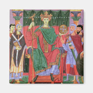 Aimant Mme Cim.4453 f.42r Saint Empereur Romain Otto III