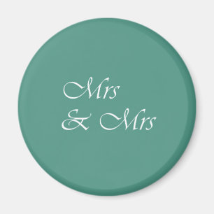Aimant Mme et Mme Typographie