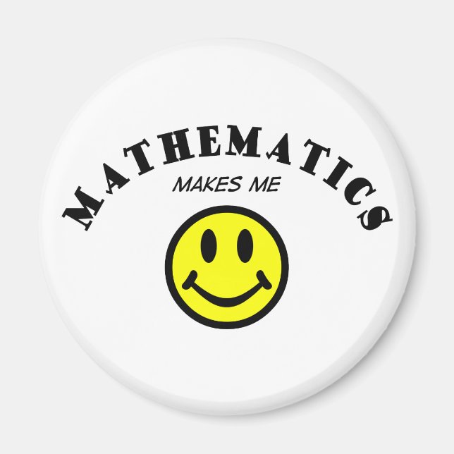 Aimant MMS : Mathématiques (Devant)